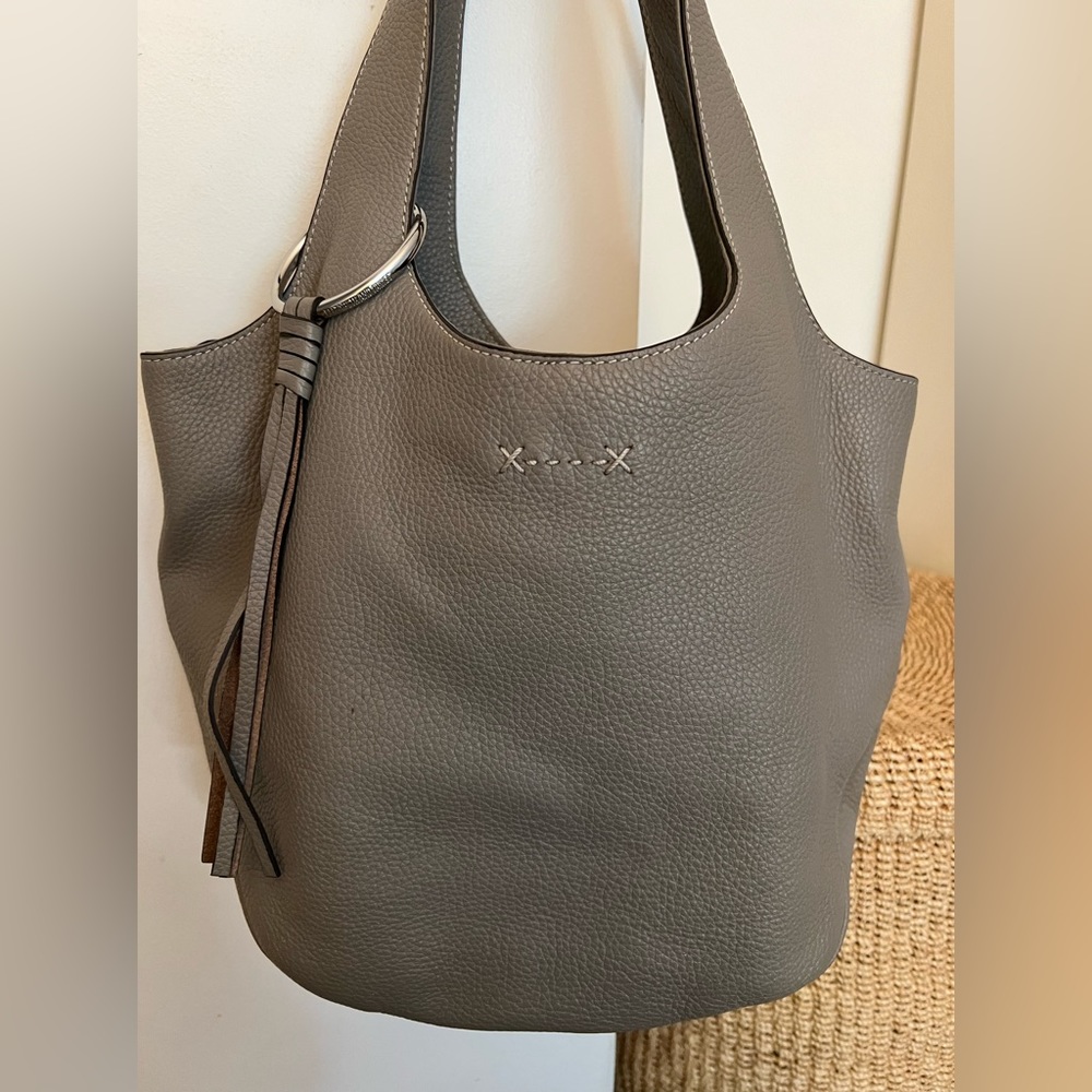 Elizabeth and James Gray Crossbody Bag